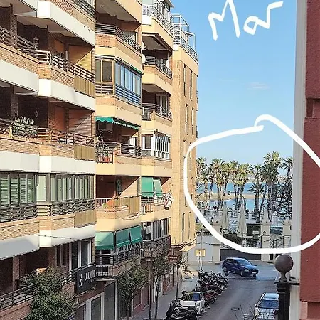 Malagueta & Muelle1 & Centre Con Parking Privado Malaga